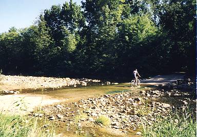 guado del torrente Ceronda