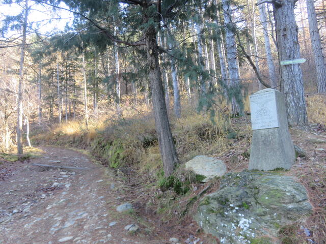 il cippo degli Alpini